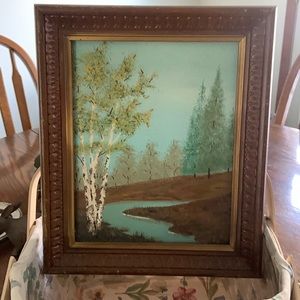Vintage Landscape Painting